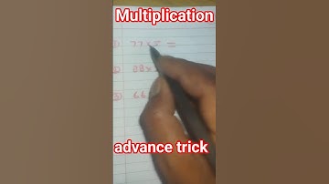 Math Tricks | Shortcut tricks to multiply 2 two digit number #multiplication​ #shortcutmath