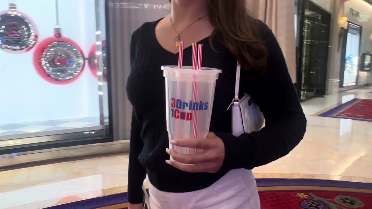 Mesa College student invents new cup that holds three drinks at