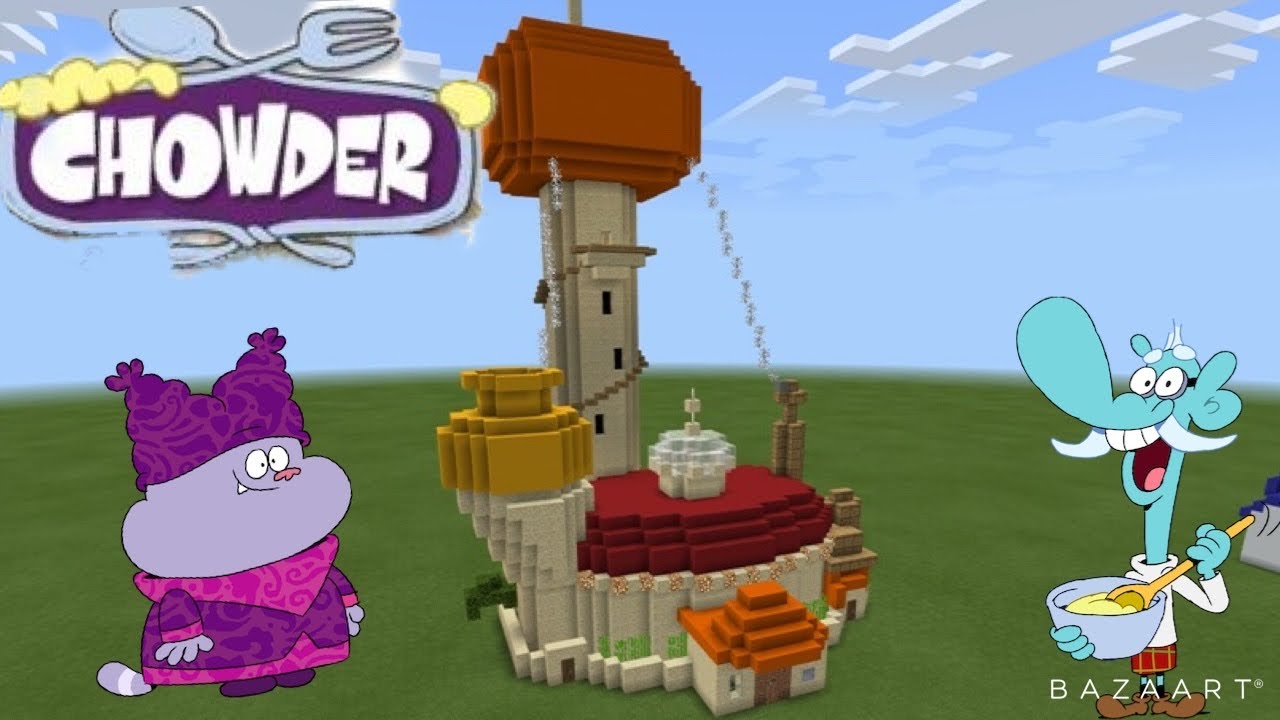 Chowders house in Minecraft (ITS CRAZY) YouTube