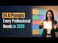 The Ultimate AI Prompt Library for Business Professionals (2026 Edition)