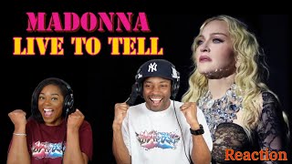 First time hearing Madonna - “Live To Tell” Reaction | Asia and BJ
