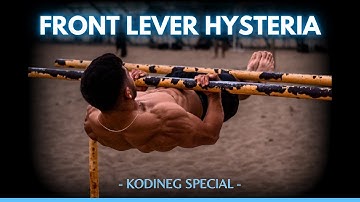 FRONT LEVER HYSTERIA | Street Workout & Calisthenics [Undercover]