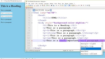 Web Design Bangla Tutorial Part-06-HTML Formating elements