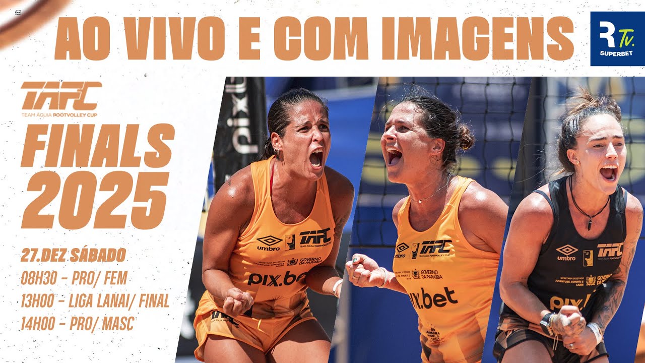 AO VIVO: TAFC FINALS 2025 | RIO DE JANEIRO | PROFISSIONAL FEMININO
