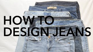 Fashion Design Tutorial: How to Design Jeans