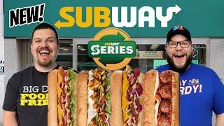 Trying The NEW Subway Series Menu!