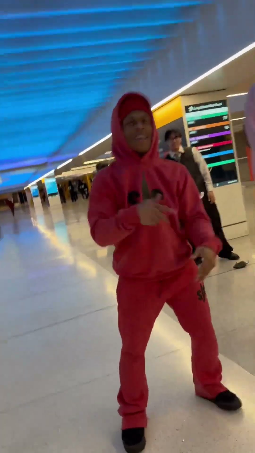 The walk was too easy ??