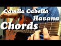 Guitar chords: Camila Cabello - Havana ft. Young Thug