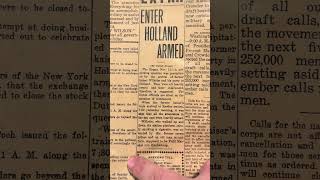 Sheboygan press nov 11 1918 enter Howland armed