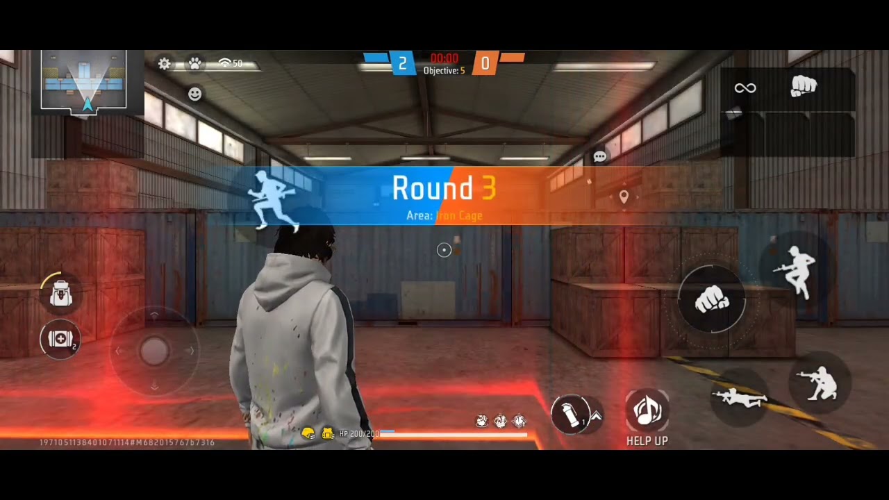 1V1 GAMEPLAY FREE FIRE 🔥 NEW GAMING1J 2025