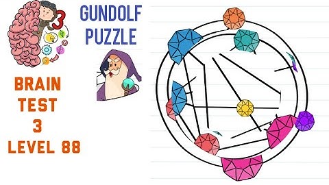 Brain Test 3 Level 88 Gundolf Puzzle Walkthrough