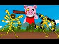 Siren Head Gold Return, Piggy Battle With Light Head Gold 2  - Roblox Piggy Animation - GV Studio