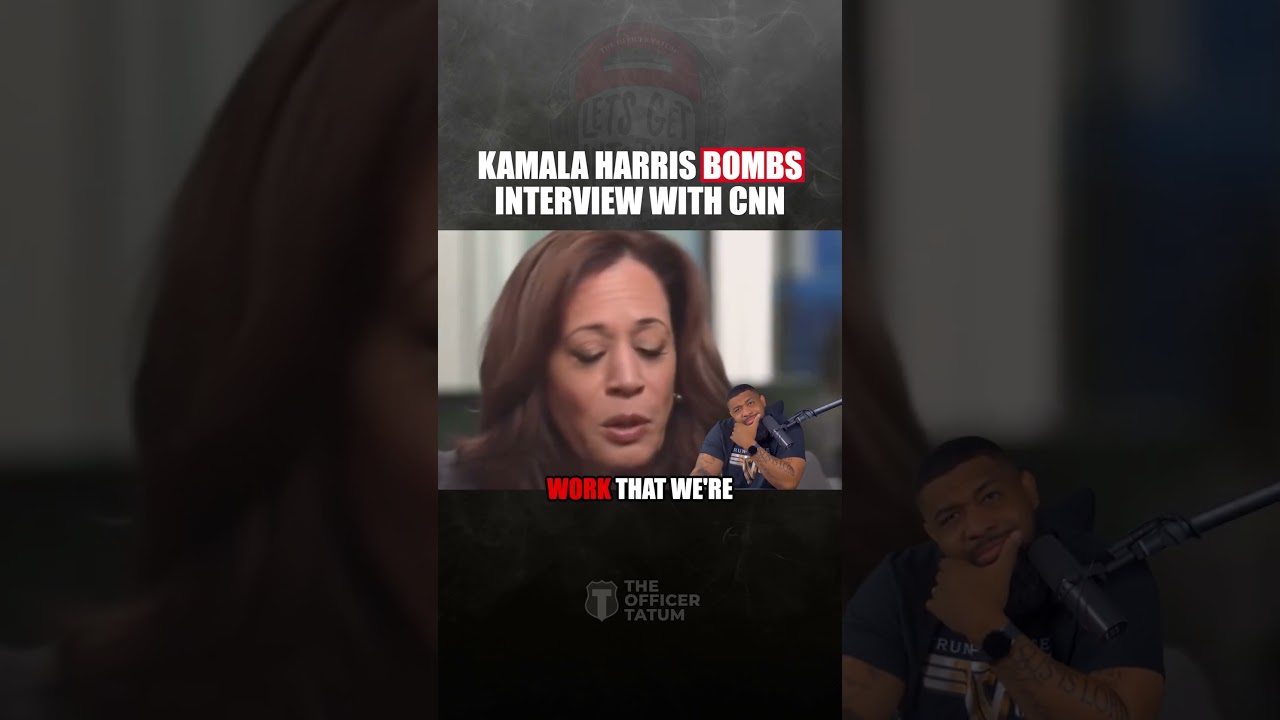 The Kamala CNN interview was scripted, not live, and without Kamala being alone & it STILL bombed.