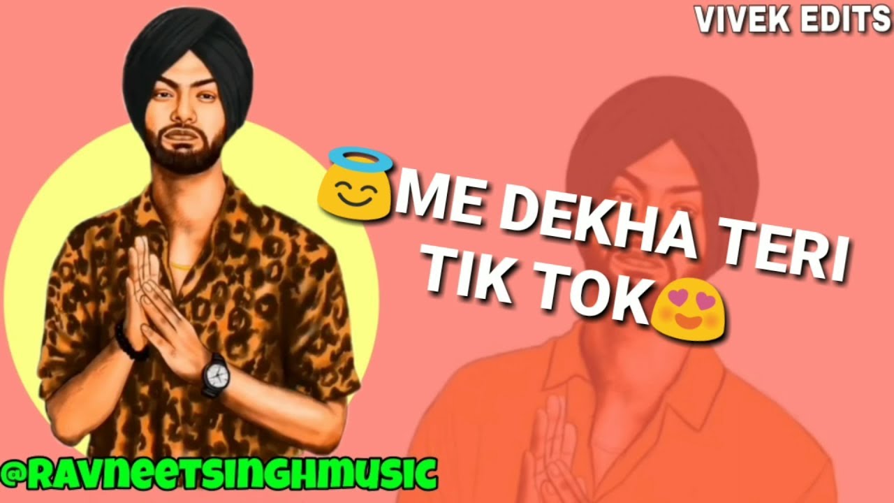 Main dekhu Teri tik tok song lyric video