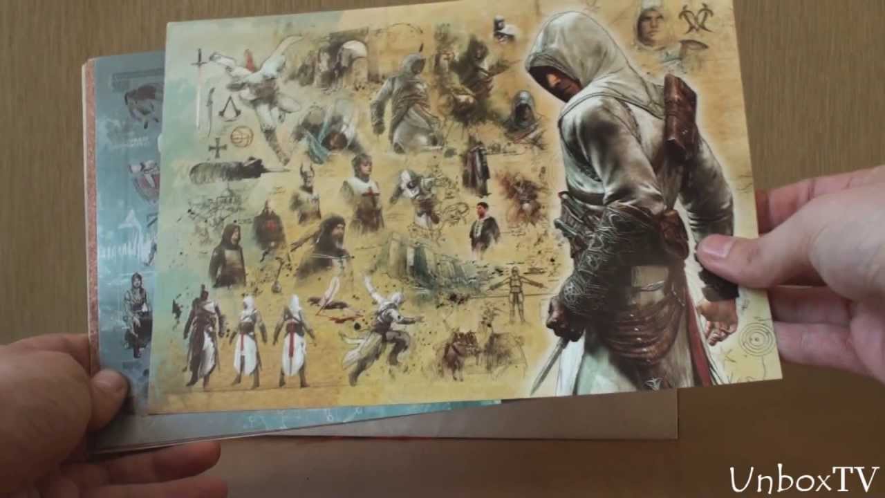 Распаковка Assassin's Creed 3 Ubiworkshop Edition