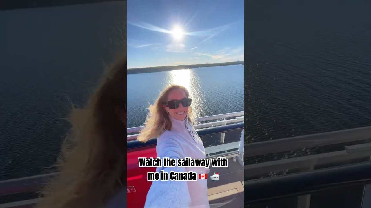 Watch the Sailaway with me in Canada  