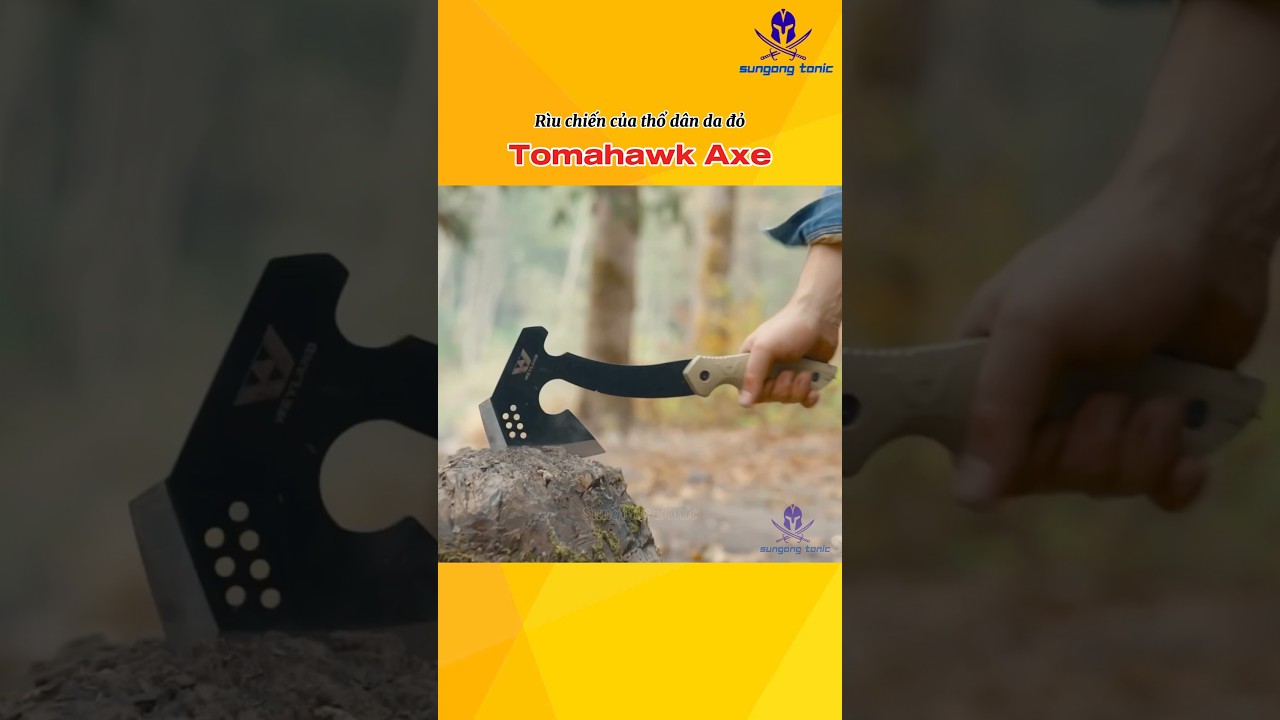 Canchien | Rìu chiến của Thổ dân da đỏ châu Mỹ - Tomahawk Axe