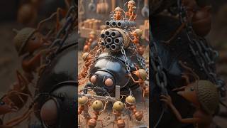 Ants Turned a Drunk Beetle Into a WAR MACHINE! 😱🐜