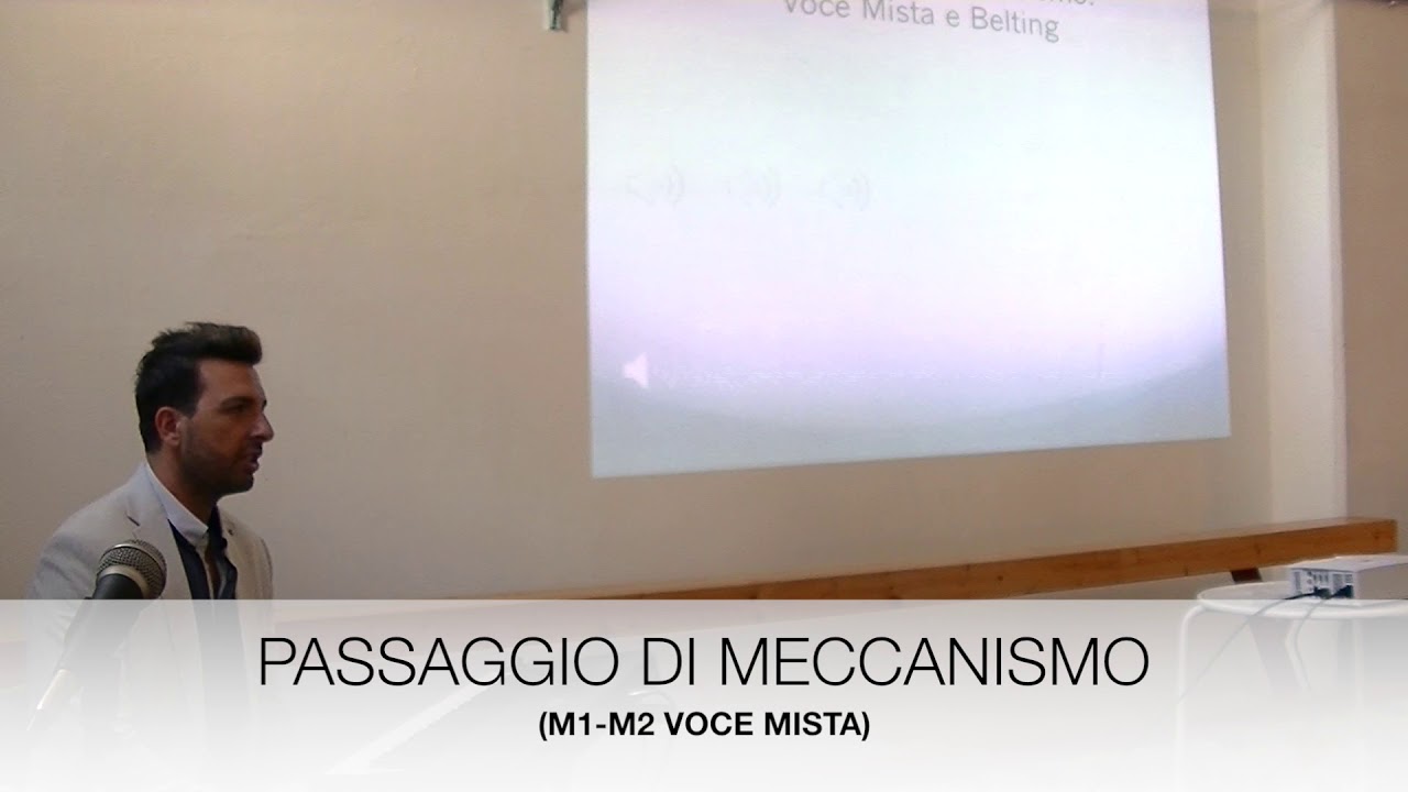 Masterclass di canto con Marco Clarizia - Passaggio e Voce Mista (NATURAL MIX SINGING - NMS - SLS)