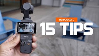 15 TIPS YOU NEED TO KNOW  DJI POCKET 3