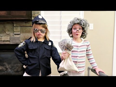 GRANDMA STOLE A MILLION DOLLARS! | Old People Cops and Robbers
