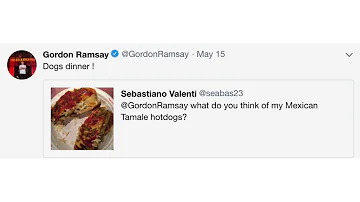 Nothing Tastes Good to Gordon Ramsay on Twitter