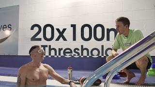 How an Ironman Athlete Trains | Threshold Swim Session