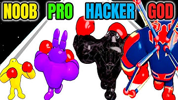 Punchy Race 3D - NOOB vs PRO vs HACKER vs GOD