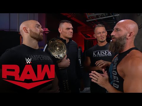 Tommaso Ciampa confronts Imperium: Raw exclusive, Sept. 25, 2023