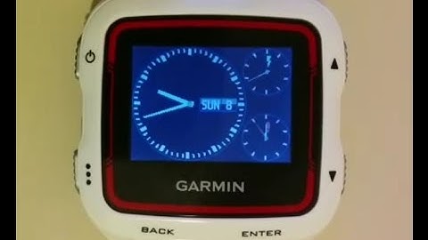 Garmin 920XT-Using Connect IQ Apps (English)