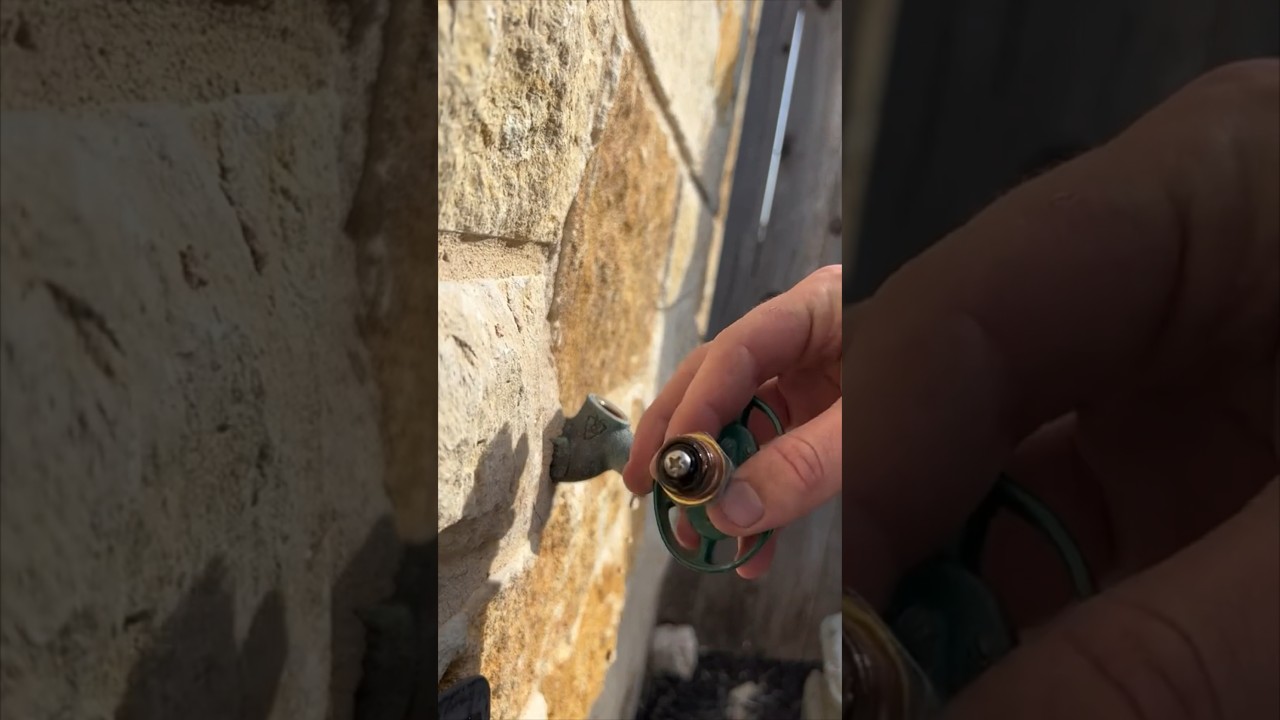 Repairing a leaking hose bib