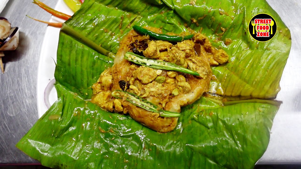 Potlam Paratha | Its Yummy | Cooking Paratha in Banana Leaf at Pondy Parottas | Must Try This | Street Food Zone