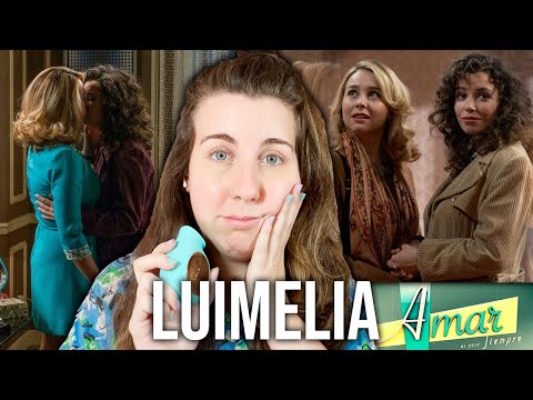 REACCIONANDO A LUIMELIA EN AMAR ES PARA SIEMPRE