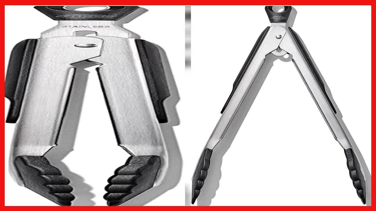 OXO Good Grips 9-Inch Locking Tongs with Nylon Heads