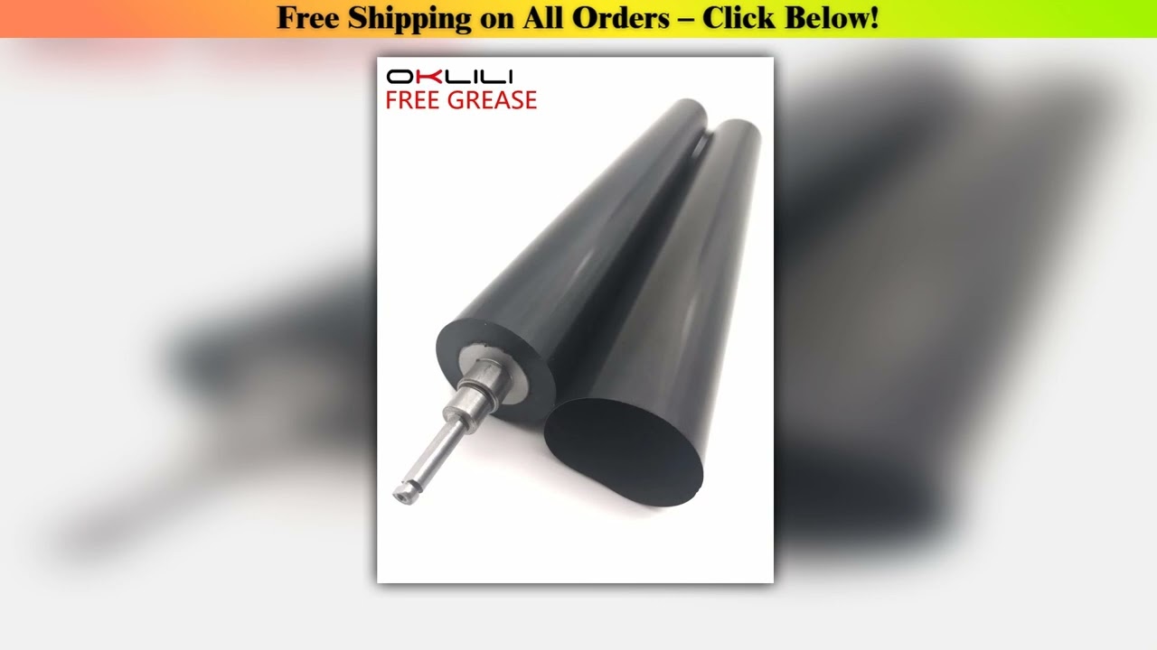 1SETX Fuser Film Sleeve Pressure Roller for Brother DCP L5500 L5600 L5650 HL L5000 L5100 L5200