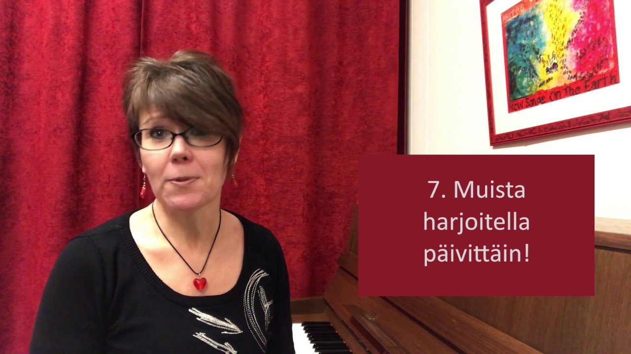 Miten opin soittamaan pianoa?