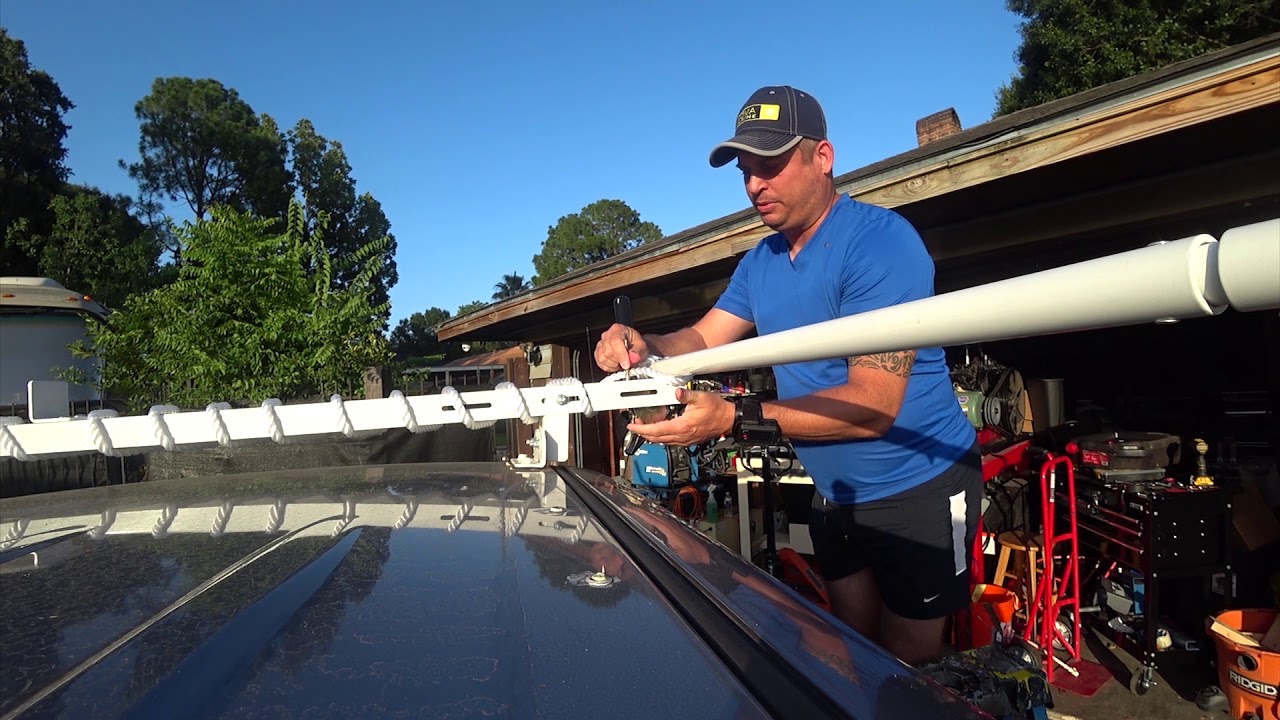 Permanently mounted selfretracting tiedown install/review YouTube