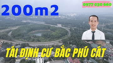 Cần bán 200m2 đất tái định cư Bắc Phú Cát - Đất nền Hòa Lạc| 0977030660