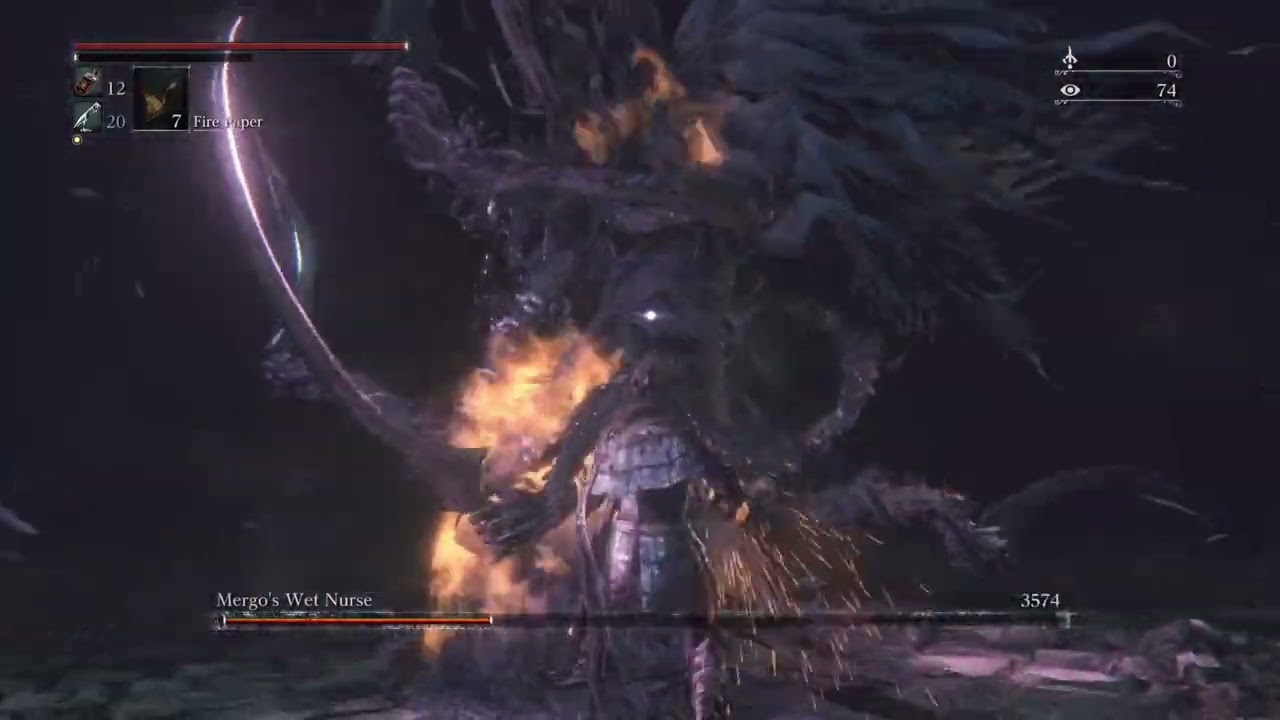 Mergo's Wet Nurse NG++ [Bloodborne Gameplay]