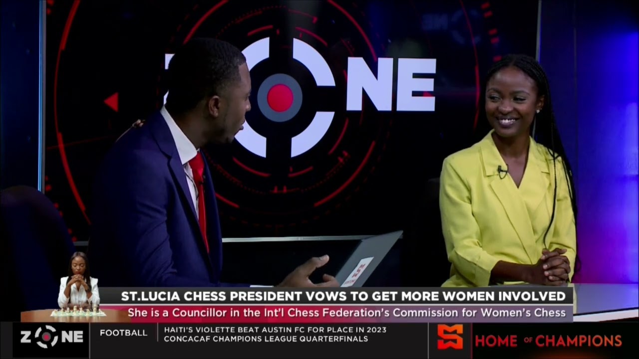 St. Lucia Chess President vows to get more women involved, President Tris-Ann Richards Zones in
