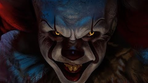 Pennywise Digital Painting (Procreate)