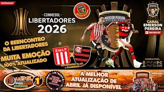 PES2021-OF FV26.1-NOVO OPTION FILE -TEMP 2026-TIMES TODOS ATUALIZADOS-JOGUE A LIBERTADORES-EST x FLA
