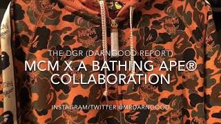 MCM x A BATHING APE® COLLABORATION - THE DGR (DARNGOOD REPORT)