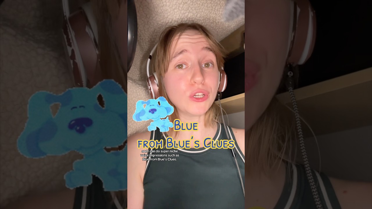 Niche Voice Impressions: Blue’s Bow-Wows from Blue’s Clues