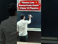 gauss law and its numericals concept class 12 physics #physics