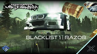 Need for Speed Most Wanted (2005) PS2 : Main Story - Blacklist 1 Razor [Last Boss] Walkthrough