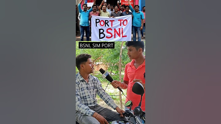 BSNL Sim Port अब गाँव - गाँव होगा #bsnl5g #jio #airtel #india #shorts