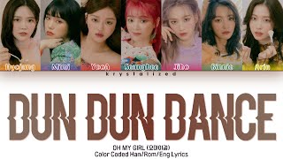 OH MY GIRL (오마이걸) - Dun Dun Dance [Color Coded HAN|ROM|ENG Lyrics]