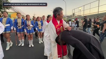 Catholics, Aglipayans cross paths on Good Friday in Bacoor