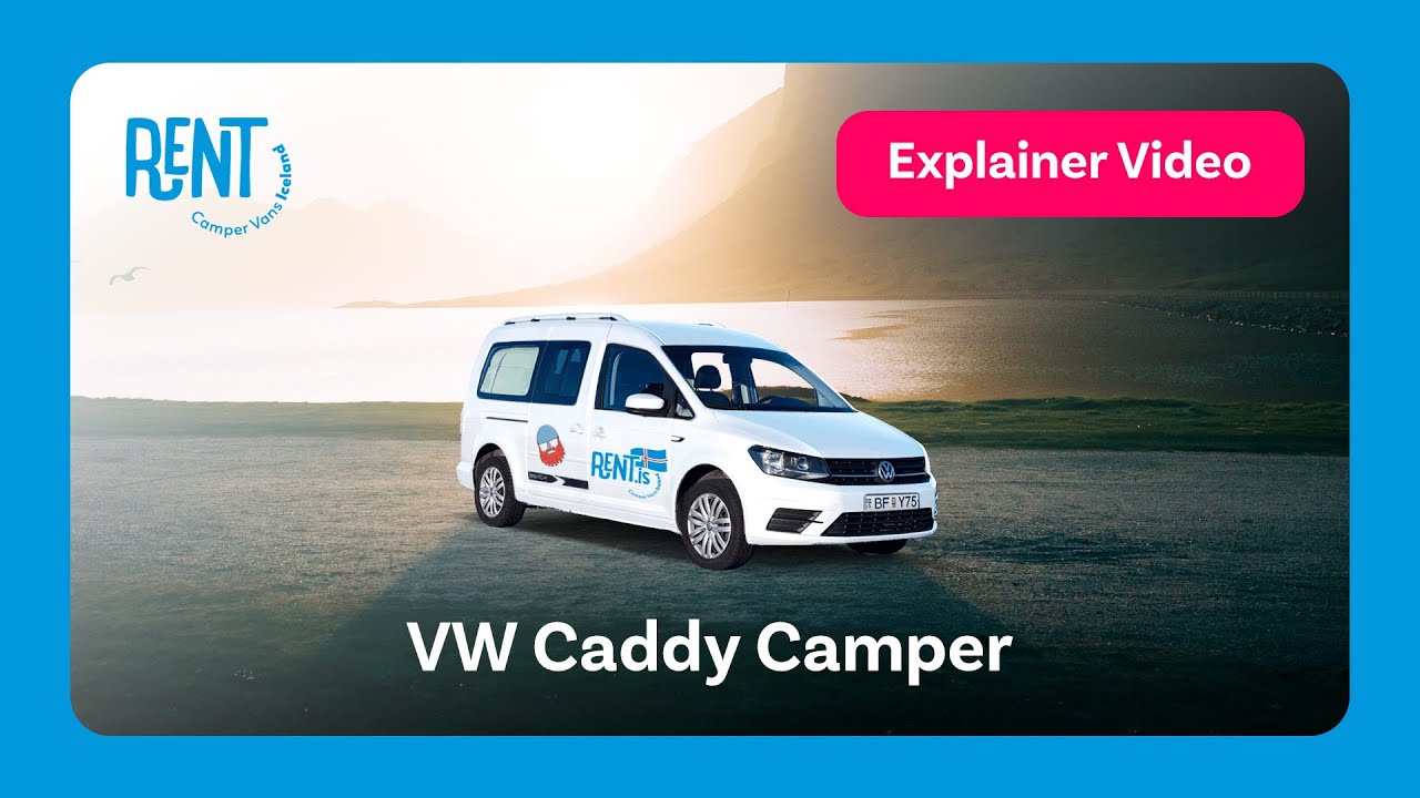 RENT.is - VW Caddy Camper - Explainer Video - YouTube